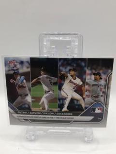 topps now MLB史上初　歴史的快挙　日本人4投手同時登板
