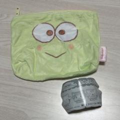 サンリオ キャラクターズ ふわふわFACE台形ポーチ ガチャ けろけろけろっぴ