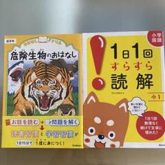 危険生物のおはなし & 1日1回すらすら読解 小1