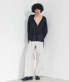 LiNoH (リノー) WOOL VOILE SHEER L/S SHIRTのサムネイル