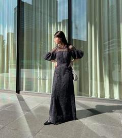 LE'RURE Cotton race dress ♡