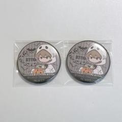 ワールドトリガー ワートリ ヒュース 缶バッジ ハロウィン 2点