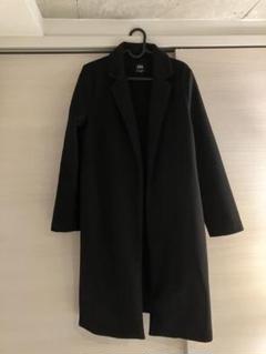 美品✨ZARA ダブルチェスターコート ヘリンボーン イタリア生地 ブラック 美品✨ZARA ダブルチェスターコート ヘリンボーン イタリア生地