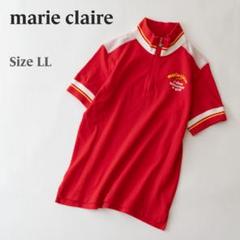 marie claire sport マリクレール ポロシャツ ハイネック LL