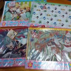 初音ミク　グッスマくじ　G賞ビニールポーチ & チャーム 全4種(新品未開封)