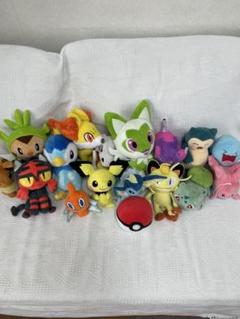 激安/新作 引越し特価ポケモン ぬいぐるみ まとめセット クリーニング済18 ぬいぐるみ