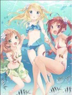 c93 かにビーム　B2タペストリー【未開封品】 Ed9/かにビーム/ルミノシティ C93 WスエードB2タペストリー