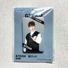 &team cafe カフェ　缶バッジ　ハルア　アクスタ　HARUA &TEAM エンチーム HARUA アクリルスタンド 缶バッジ 5個セット