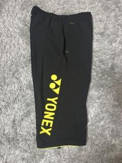 ヨネックス 七分丈 パンツ ユニ Ｍサイズ ブラック×イエロー 楽天市場】ヨネックス UNI7分丈パンツ 60182Y ユニサイズ 男女