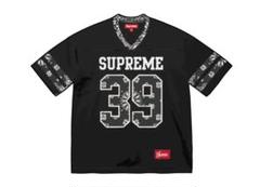 Supreme Bandana Football Jersey "Blackのサムネイル
