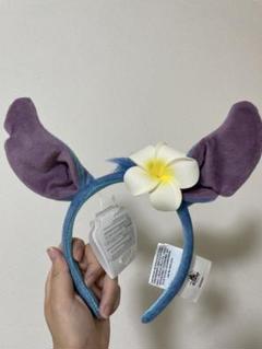 上海ディズニー　スティッチ　カチューシャ