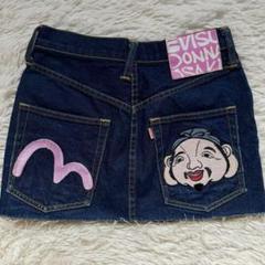 EVISU DONNA デニムミニスカート　ピンク　カモメ　平成　y2k 2025年最新】EVISU レディース ミニスカートの人気アイテム