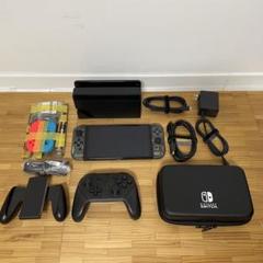 Nintendo Switch 有機ELモデル プロコン付 スケルトンDIY済のサムネイル
