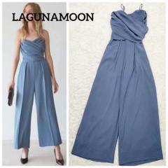 LAGUNAMOON パンツドレス LADYチュールカラーベアパンツドレス