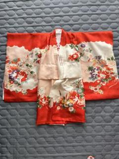 2回のみ使用♡ 正絹　着物　七五三 女の子　長襦袢付き 2回のみ使用♡ 正絹着物七五三女の子長襦袢付き| Buyee日本代购