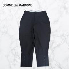 18ss Black COMME des GARCONS ポリ縮寅一パンツ COMME des GARCONS HOMME PLUS(コムデギャルソンオムプリュス