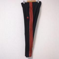 アディダス adidas トラックパンツ トレフォイル 3ストライプ 黒