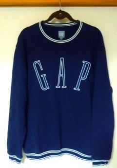 YZERR着用✨GAP ギャップ　アーチロゴ　スウェット　ネイビー　XLサイズ GAP ギャップ アーチロゴ ワッペン スウェット トレーナー