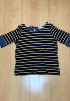 ボーダーカットソー Tシャツ
