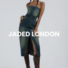 JADED LONDON☆CHELSEA デニム ミニ ドレス 【UK発】 (JADED