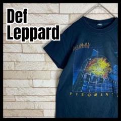 Def Leppard Tシャツ ロック バンドT ミュージック 音楽 古着