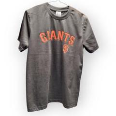 MLB - ヴィンテージ USA製　MLB　Tシャツ シングルステッチ　ジャイアンツ　刺繍 古着 USA製 MLB/giants/ジャイアンツ/サンフランシスコ/野球