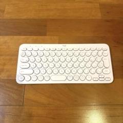 美品☆匿名配送　Logi ピンク キーボードローズK380 Bluetooth