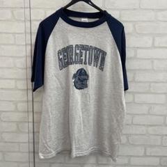 値下げ ジョージタウン GEORGE TOWN ブルドッグ USA Tシャツ M