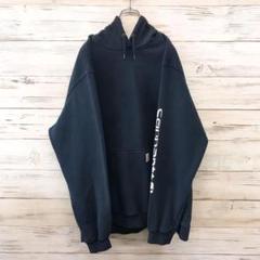 カーハート carhartt☆パーカー 2XL ネイビー