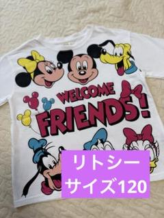 【一度のみ使用⭐️美品】リトシー Disney サイズ120 Tシャツ