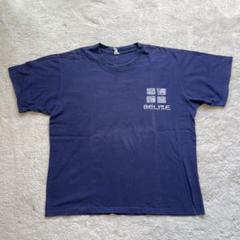 90s vintage 海外古着　プリント　Big Tシャツ　ネイビー