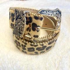 ⭐︎激レア⭐︎ 【美品】 d.i.a.　ゴールドカラー結晶バックルベルト 平成ギャル 最終お値下げ！【d.i.a / ダイヤ】ベルト 激レア ギャル 109