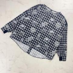 美品 BEARDSLEY 西脇光重 コラボ 長袖カットソー フリーサイズ