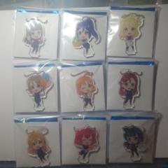 ラブライブ　セガコラボカフェ　Aqours　セガ制服デフォルメ)」の全9種セット