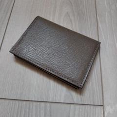 【新品未使用】ラルコバレーノ名刺入れ YELLOW*GRAY