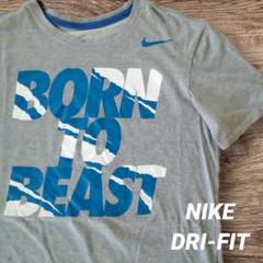 NIKE　DRI-FIT　Tシャツ　グレー　M　アメリカ古着