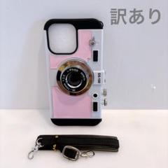 レトロカメラレザーケース iPhone 14 Pro Max アクセサリー用