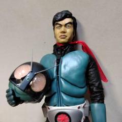 絶版メディコム・トイ仮面ライダー旧1号マスク取れアクションフィギュア本郷猛ソフビ 絶版メディコム・トイ仮面ライダー旧1号マスク取れアクション
