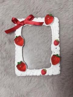 ホイップデコ ハンドメイド 赤