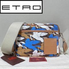 未使用 ETRO エトロ ショルダーバッグ ペイズリー ペガサス