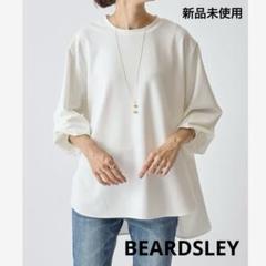 モカビアズリー　Tブラウス　ホワイトFreeサイズ BEARDSLEY tシャツ Tブラウス「2サイズ展開」 レディース