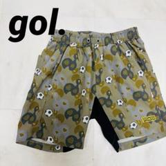 【キッズ】gol.ゴル 総柄ハーフパンツ ショーツ 130サイズのサムネイル