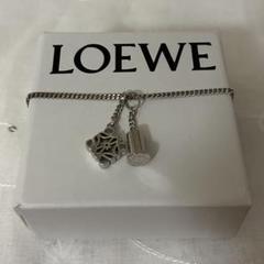 LOEWE パーソナライゼーションネックレス シルバー Mチャーム パーソナライゼーション ネックレス（メタル） シルバー - LOEWE