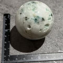 トップクオリティ　クリソコラ　スフィア大　58mm トップクオリティクリソコラスフィア大58mm