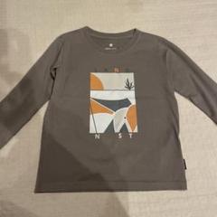 snow peak アートプリント長袖カットソー　130