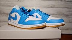 新品 Nike Air Jordan 1 Low "White/Blue" 27