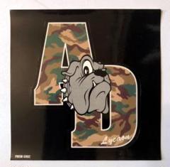 ■超激レア■Aggressive Dogs_99年物迷彩ブルドッグステッカー新品のサムネイル