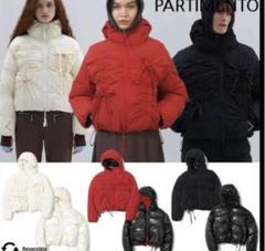 \"partimento woman\"リバーシブルシャーリングダウンジャケット partimento woman