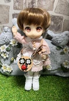オビツ11サイズ　クローバーとてんとう虫バック