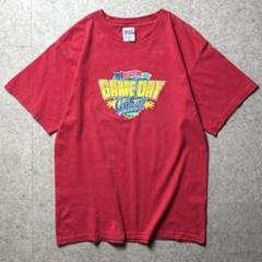 anvil 00s 半袖Tシャツ　両面プリント　ゲームT 赤　レッド　M